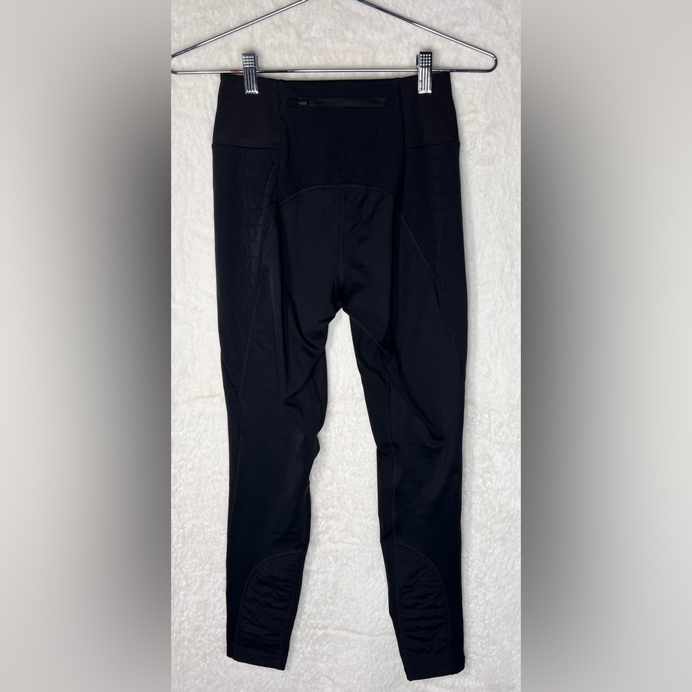 Athleta Black Hybrid Fleece Leggings - Picture 2 of 6